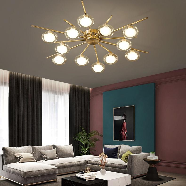 Потолочная люстра DAHLIA B L6 White by ImperiumLoft