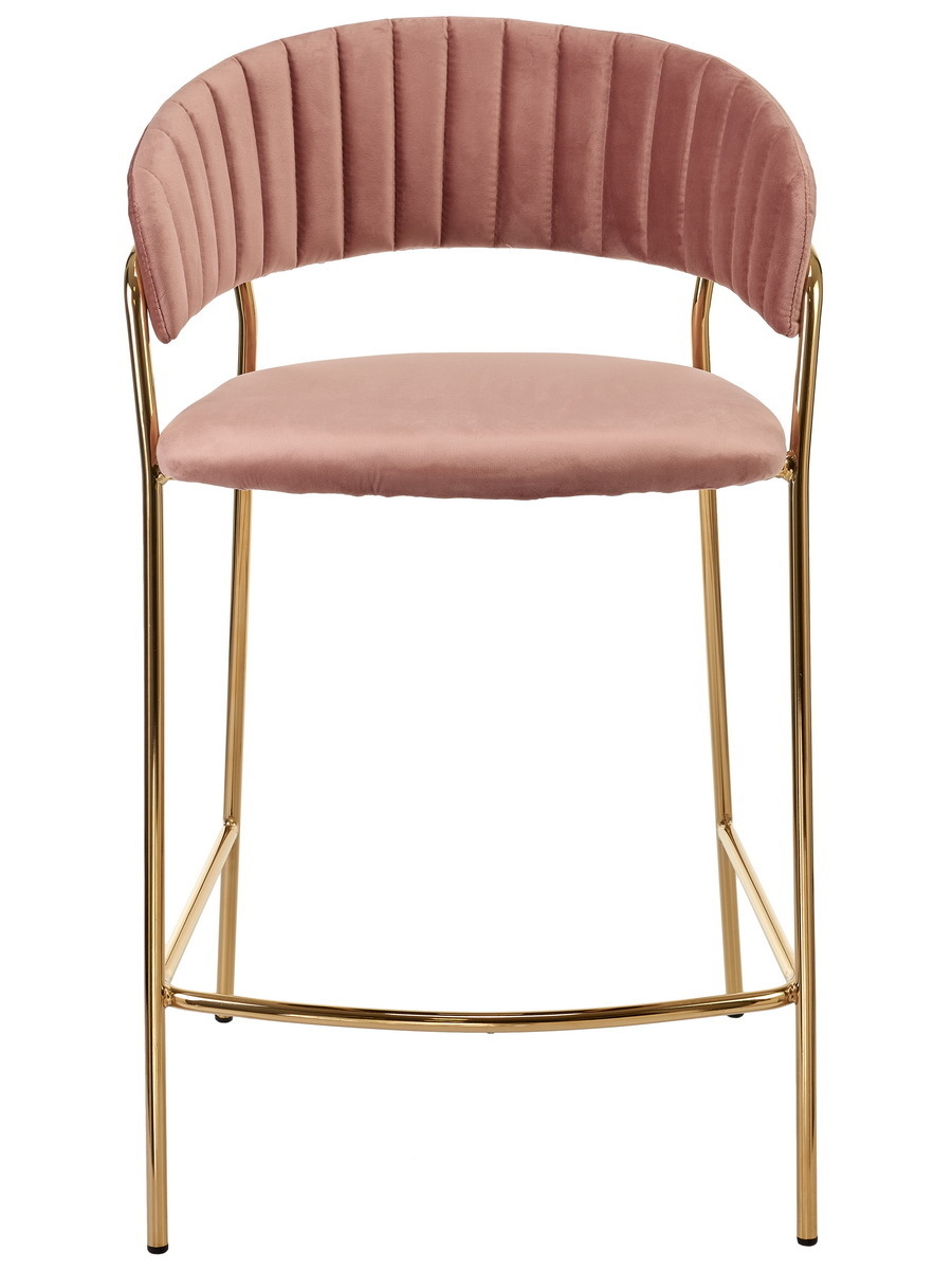 Стул полубарный Turin пудровый Bradex Home FR 0163