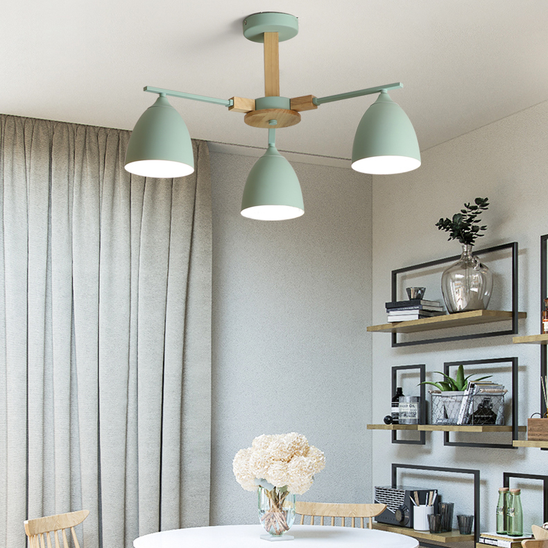 Потолочная люстра NOA 6 Gray by ImperiumLoft