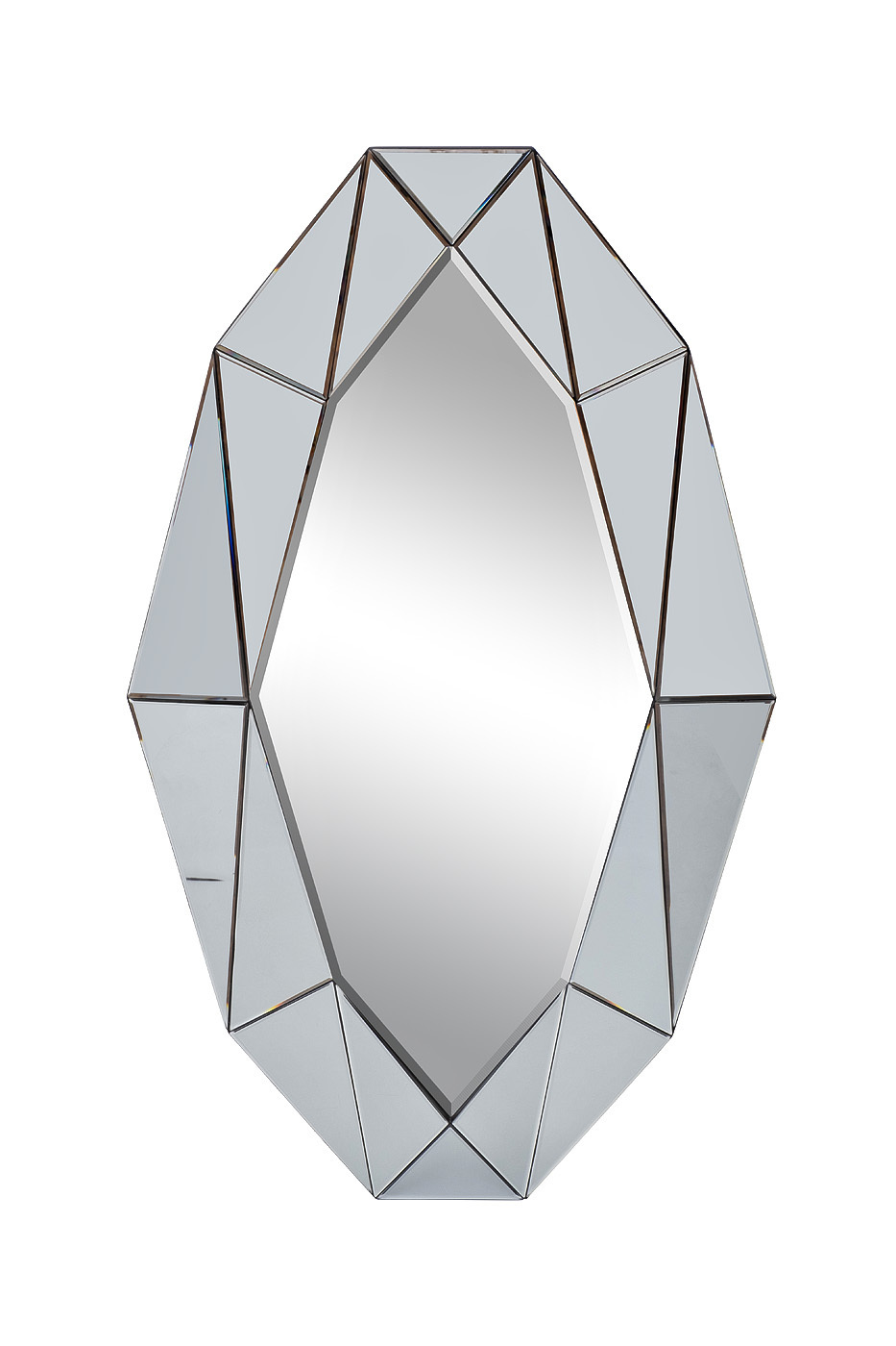 Зеркало в матовой зеркальной раме Garda Decor KFG133