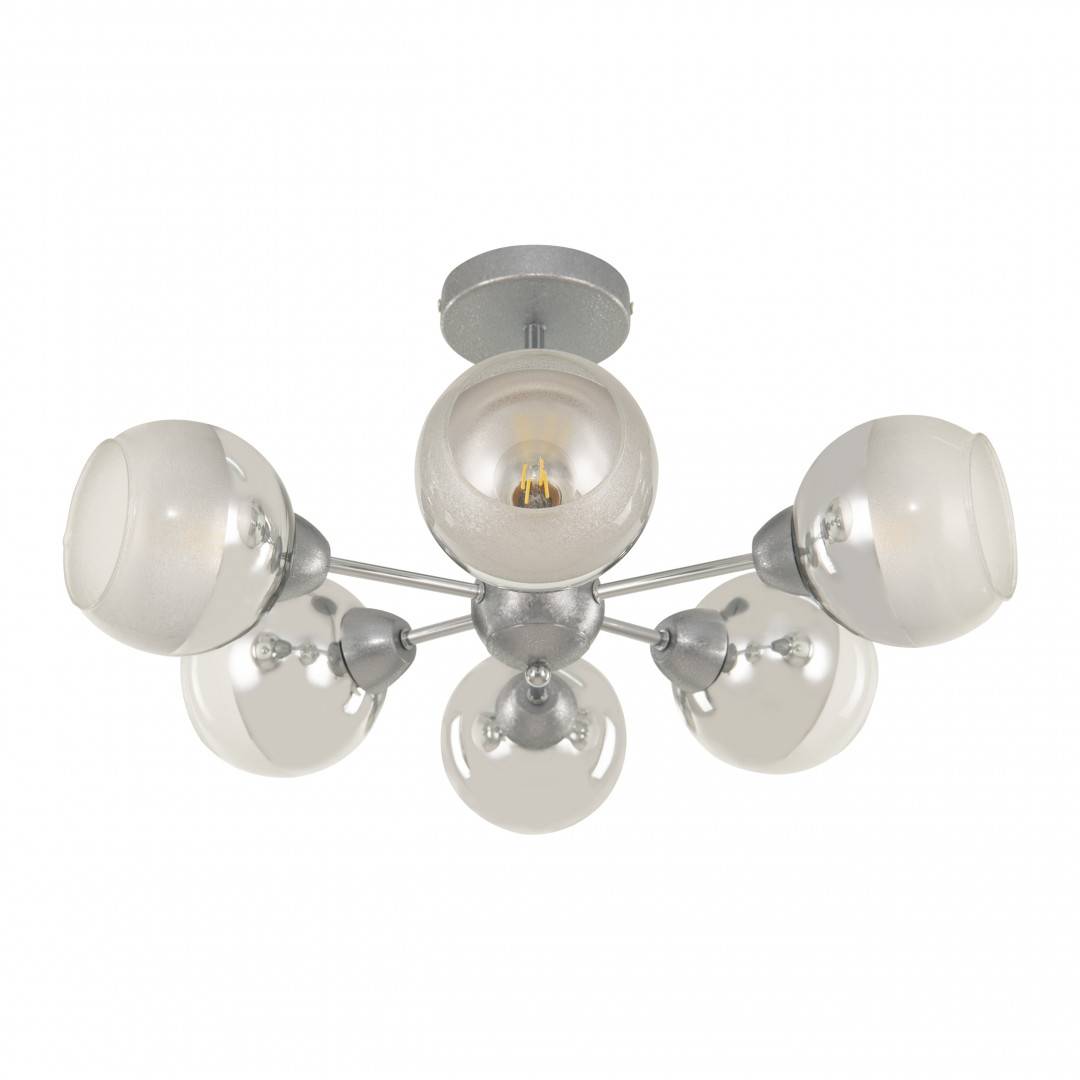 Люстра с плафонами 327007/3+3 CR Arte Milano