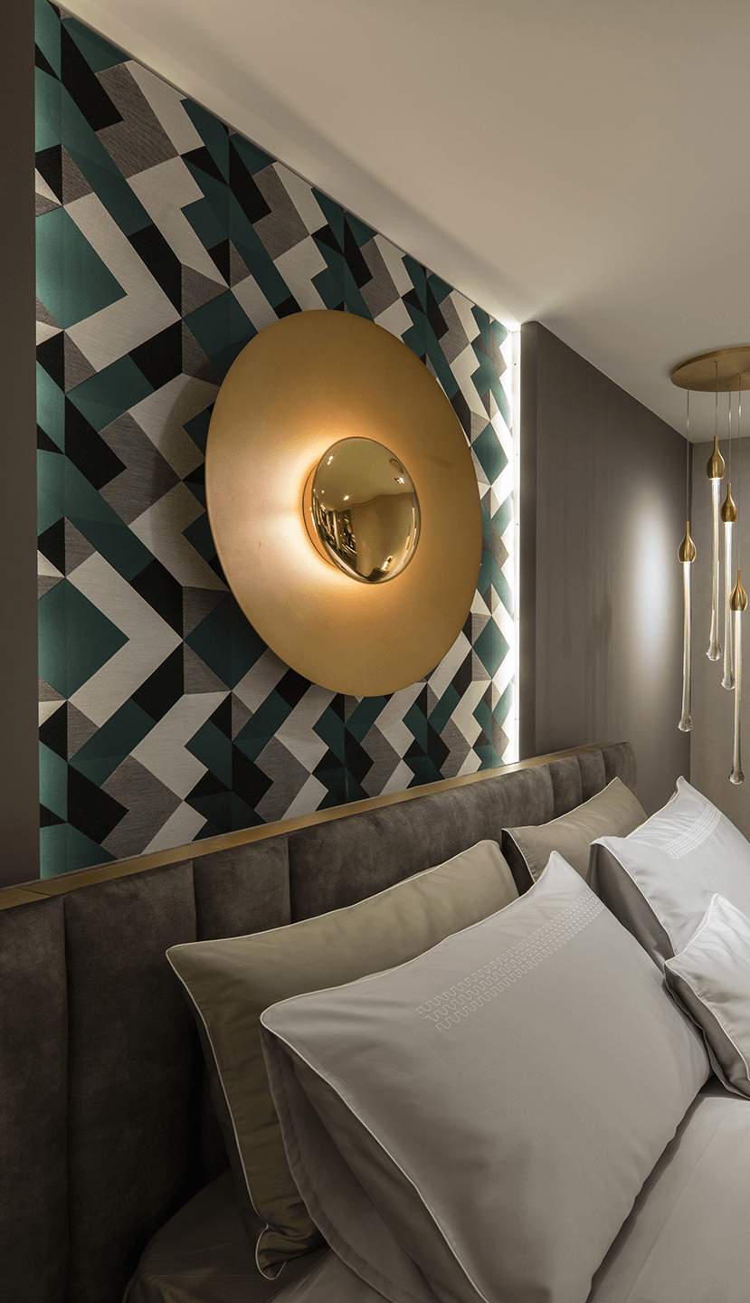 Настенный светильник Paolo Castelli Circle Gold ILL.CIRC.500