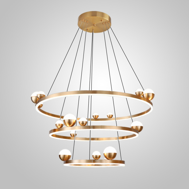 Подвесная люстра HOLVAST COMBO A D40+60+80 by ImperiumLoft