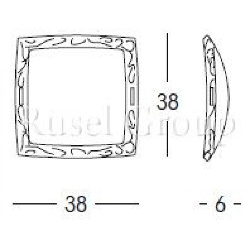 Настенно-потолочный светильник Linea Light Syberia 4481