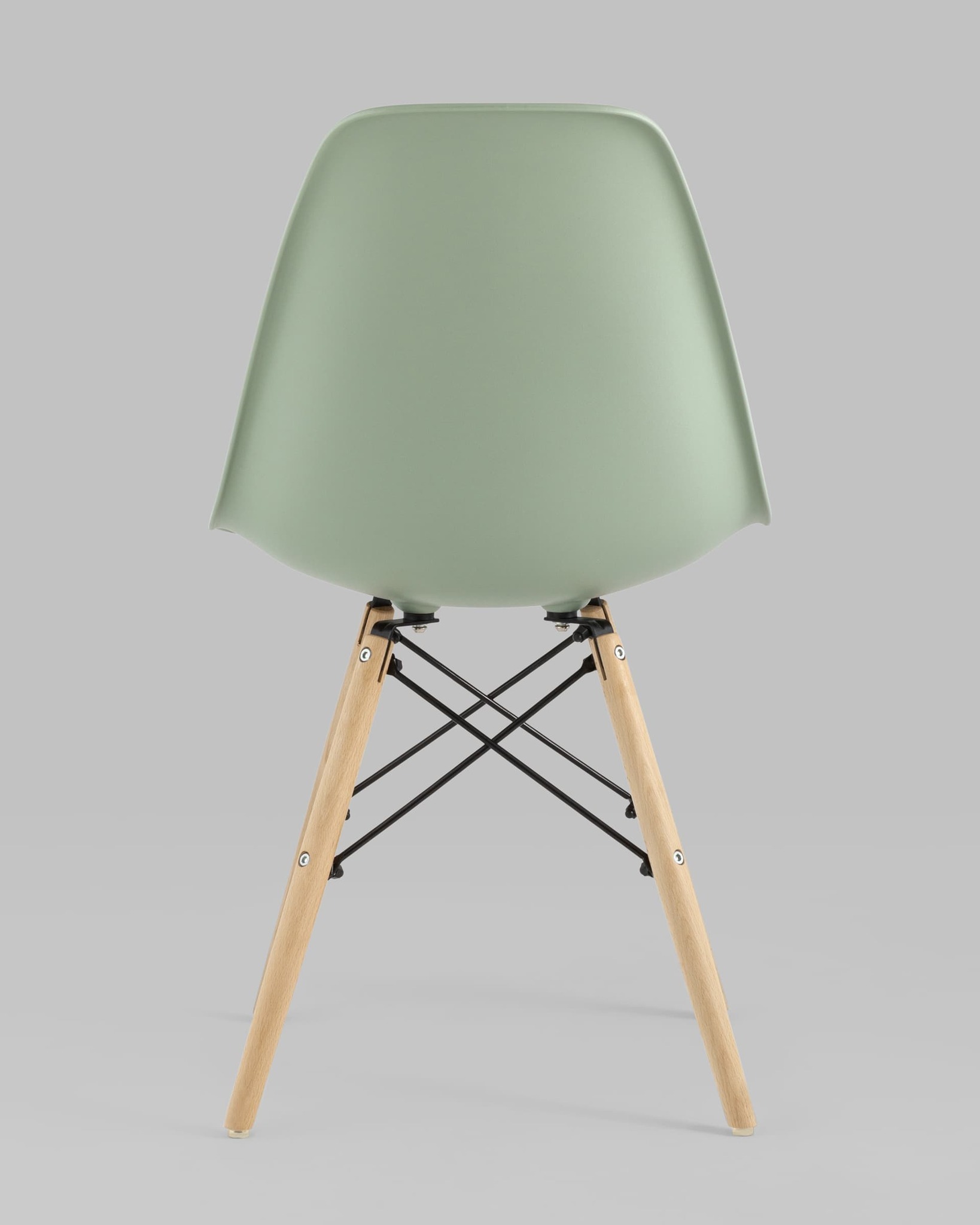Стул DSW серо-зеленый x4 Stool Group