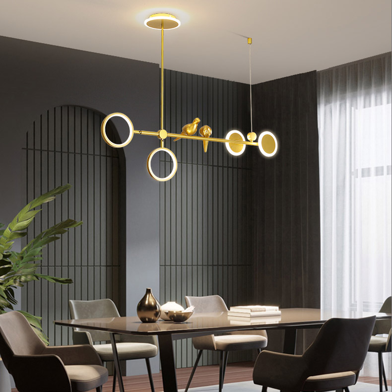 Подвесной светильник JUGGLE Gold by ImperiumLoft