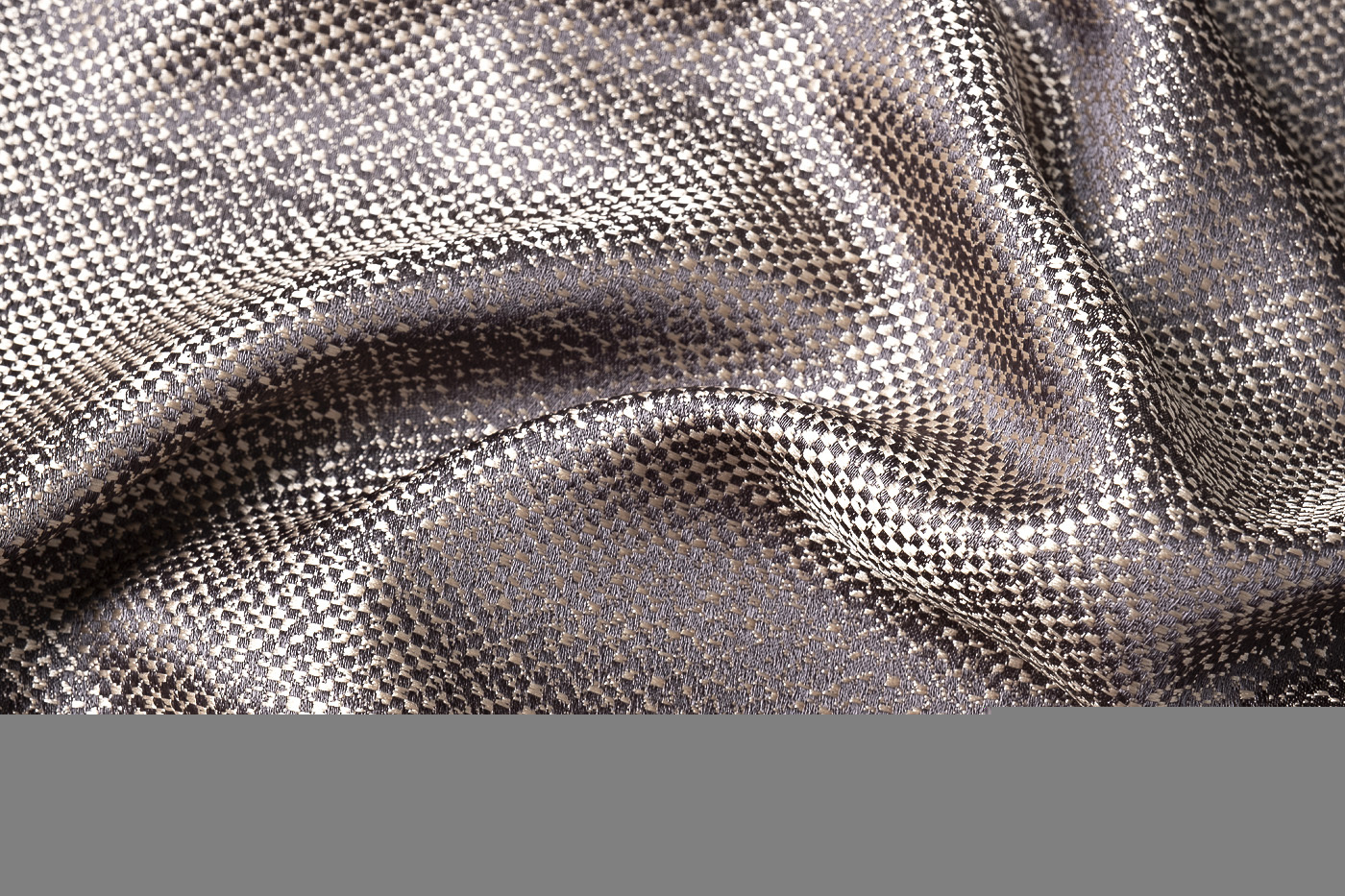 Ткань портьерная FIJI шоколадная Garda Decor 137PR-FJ02-FIJI SHOK