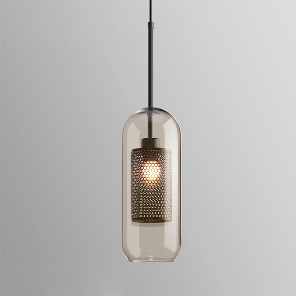 Подвесной Светильник Catch Amber Pear L D30 By Imperiumloft