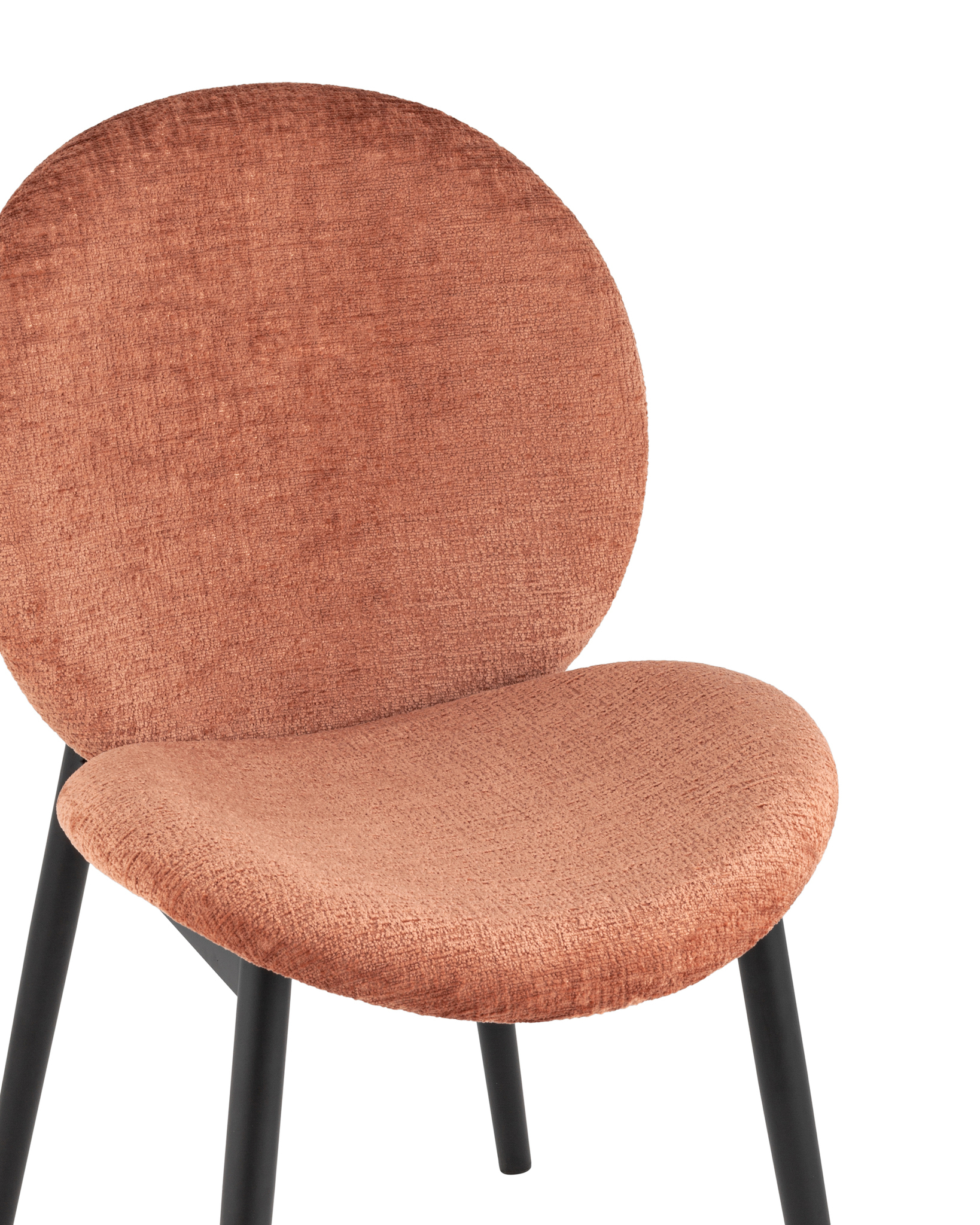 Стул Эллиот ткань альпака терракотовый 2 шт, Stool Group