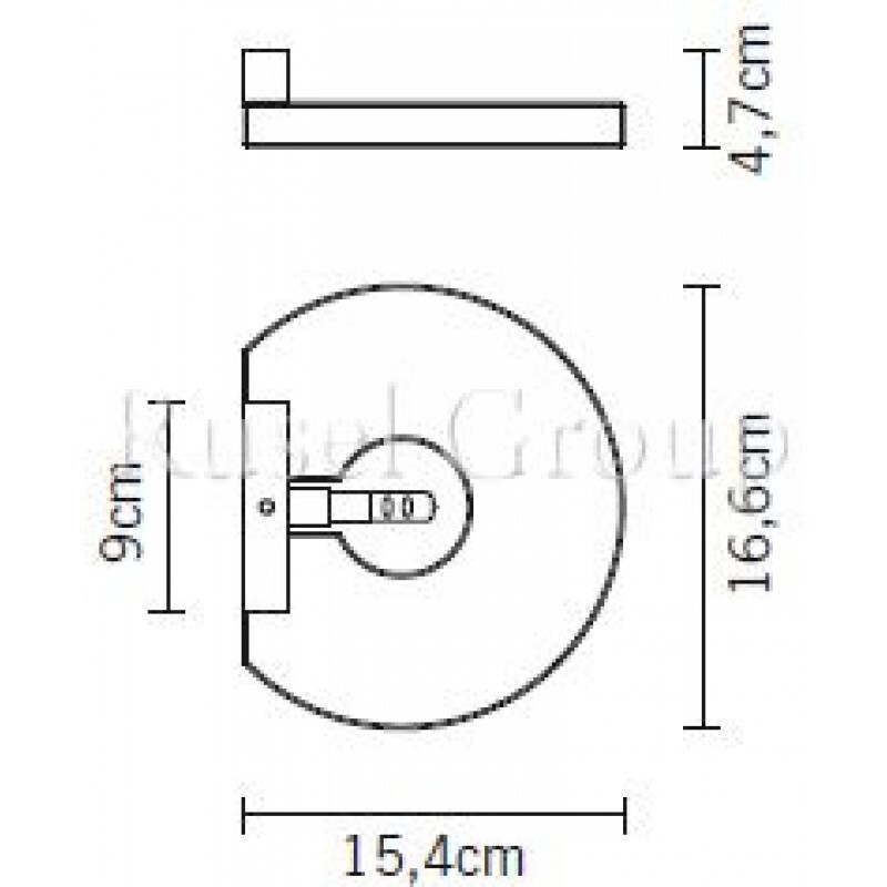 Настенный светильник Fabbian Sospesa D42 D03 00