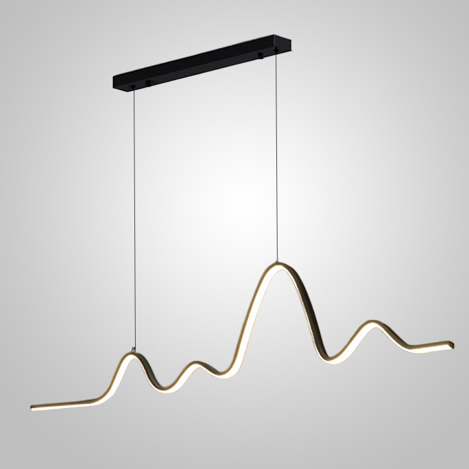 Подвесной светильник TEUNIS Black by ImperiumLoft