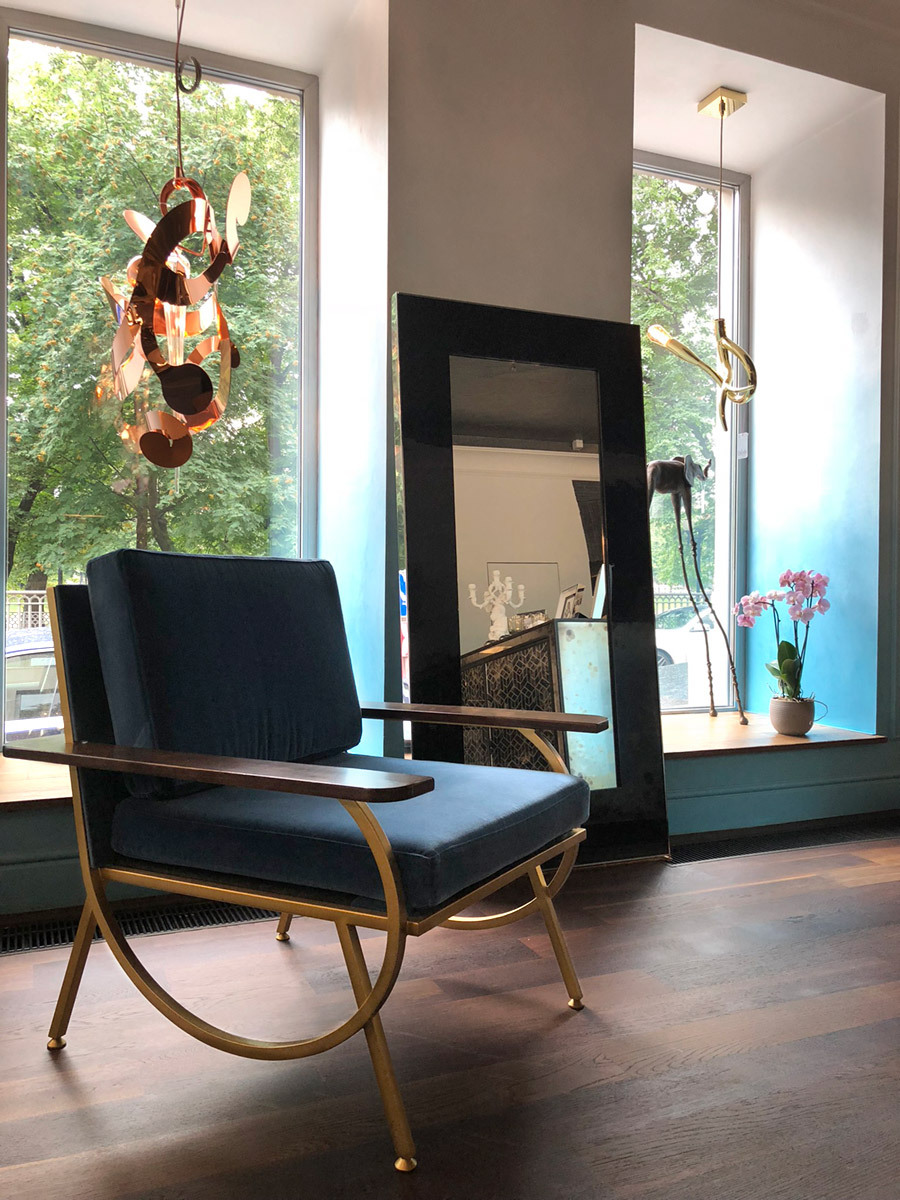 Подвесной светильник Brand Van Egmond Kelp Foruna copper