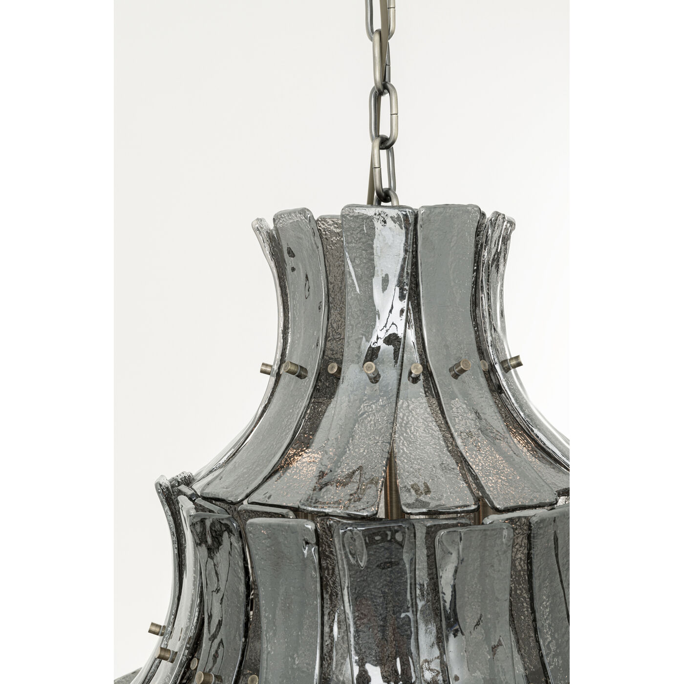 Светильник подвесной Venezia Double Smoke Ø71cm KARE 58055