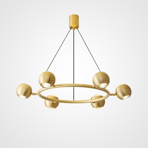 Подвесная люстра FLORRY RING D95 by ImperiumLoft