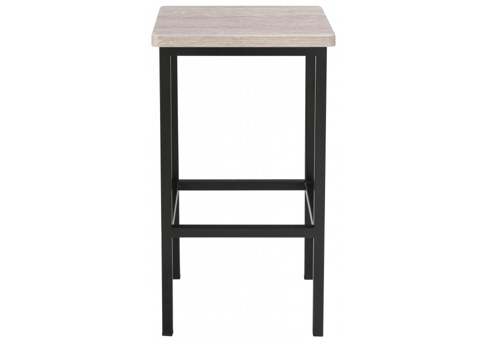 Барный стул Woodville Лофт филадельфия грей / черный матовый 432937