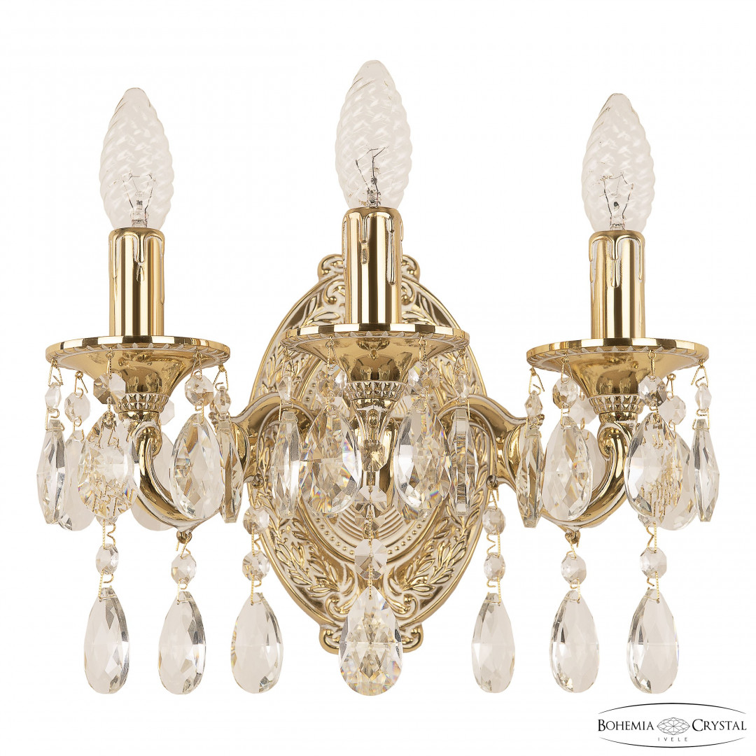 Бра бронзовые 7301B10/3/125 A GW Bohemia Ivele Crystal