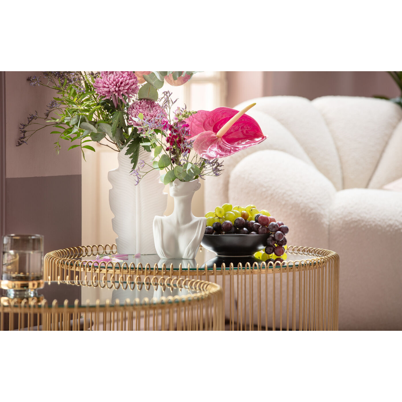 Столик кофейный KARE Wire 83456