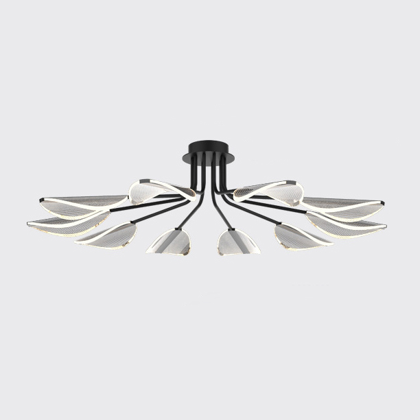 Потолочная люстра VISUAL L10 Black by ImperiumLoft