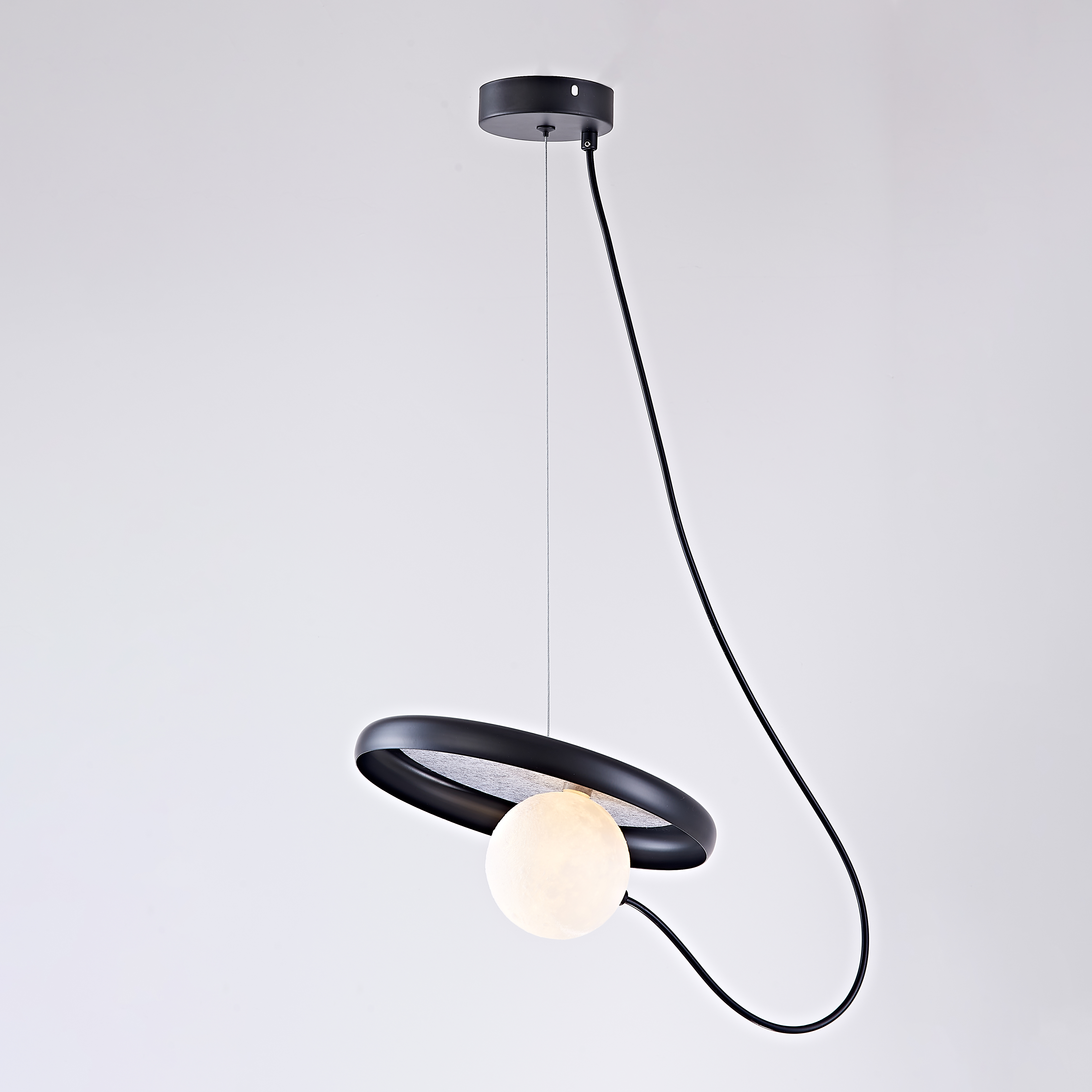 Подвесной светильник MARGOTT D25 Black by ImperiumLoft