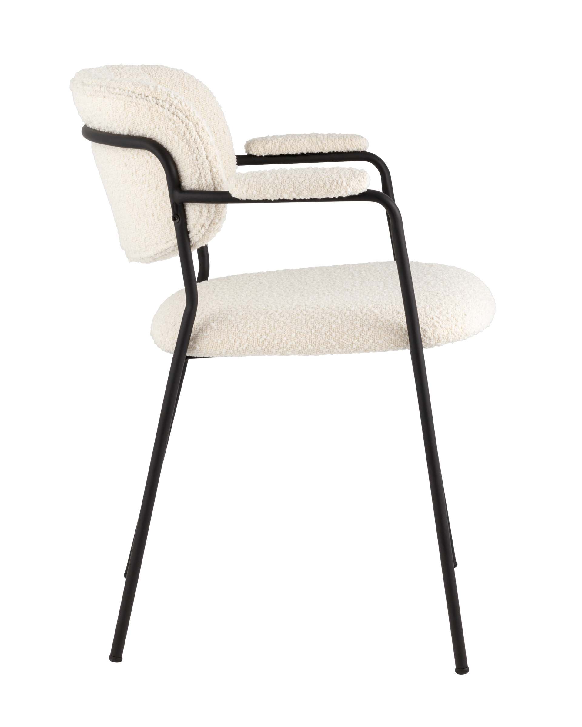 Стул Кэрол букле белый Stool Group