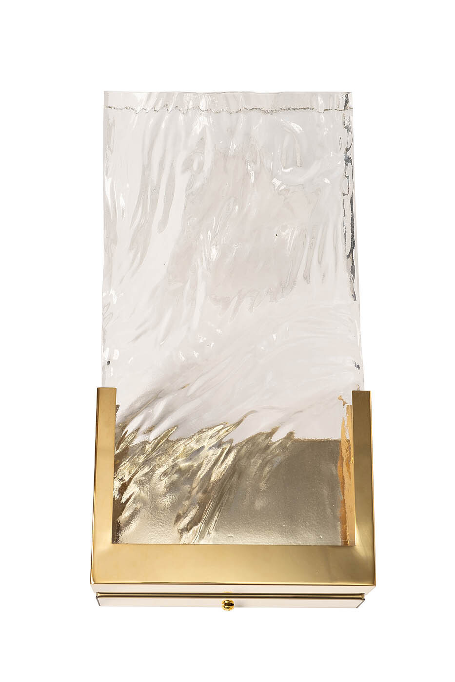 Бра стекло прозрачное/золото Garda Decor 62GDW-930-200