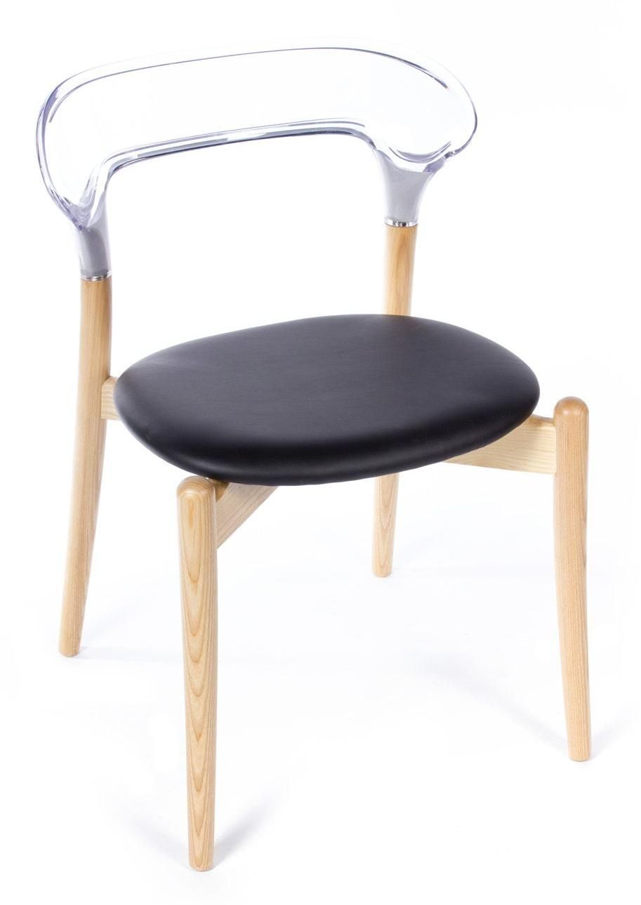 Стул Christoff c прозрачной спинкой Bradex Home FR 0078