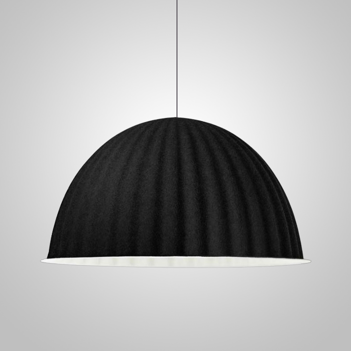 Подвесной светильник Under the bell D32 Black by ImperiumLoft