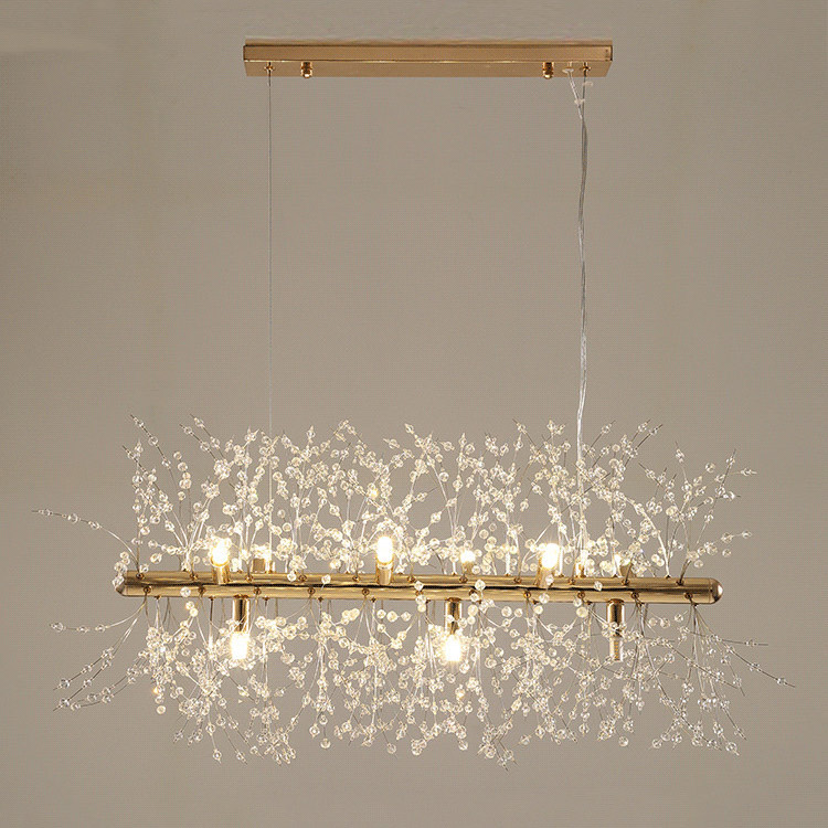 Потолочный светильник ROSALIA LONG L72 Brass by ImperiumLoft