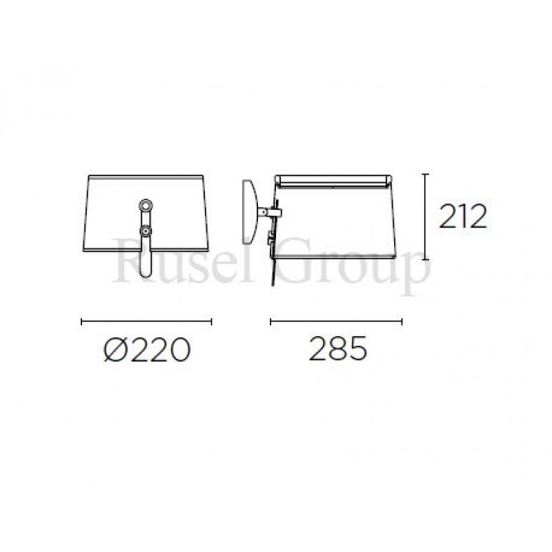 Настенный светильник Leds C4 VIRGINIA AP