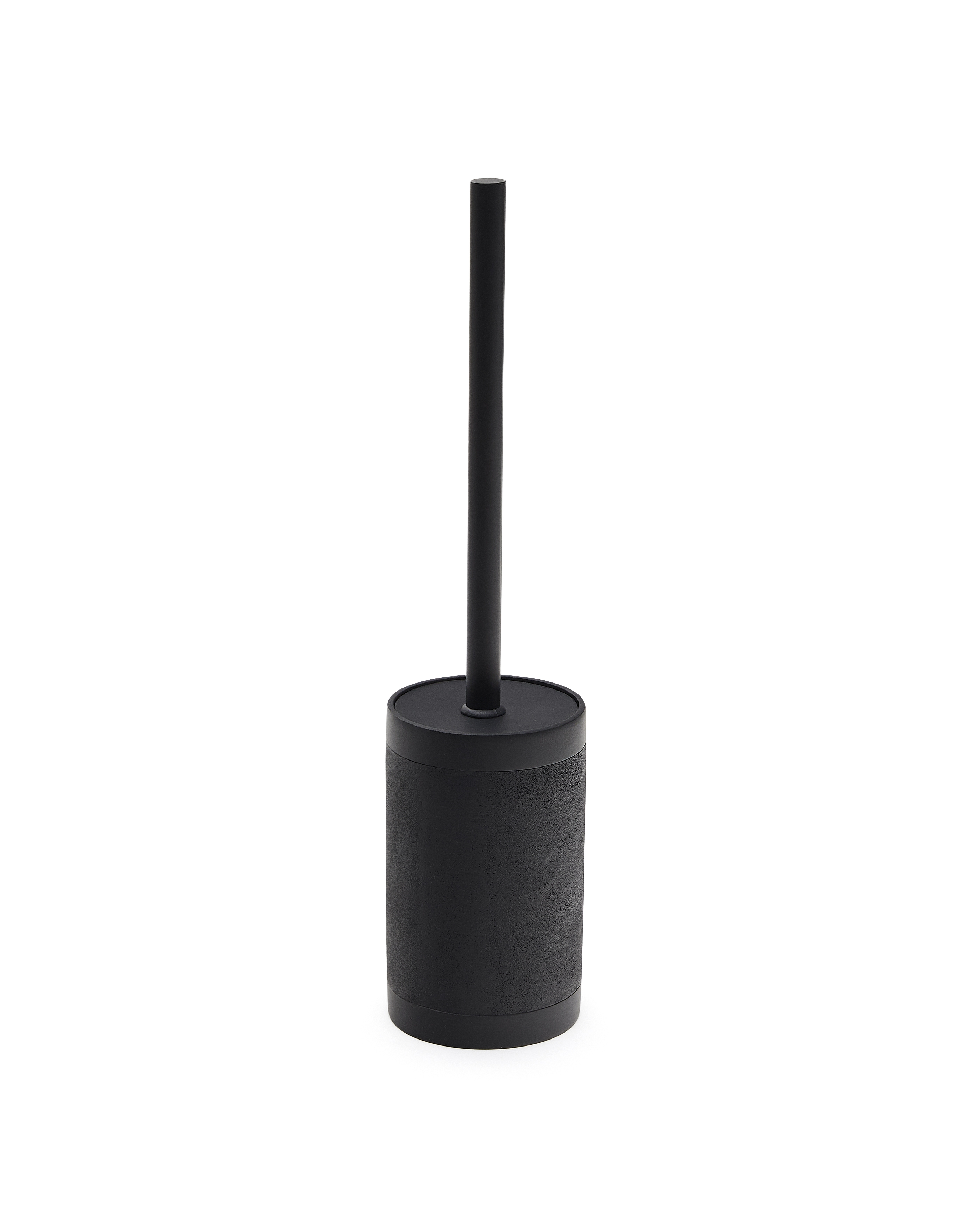 Sisel Щетка для унитаза из искусственного камня черного цвета La Forma (ex Julia Grup)