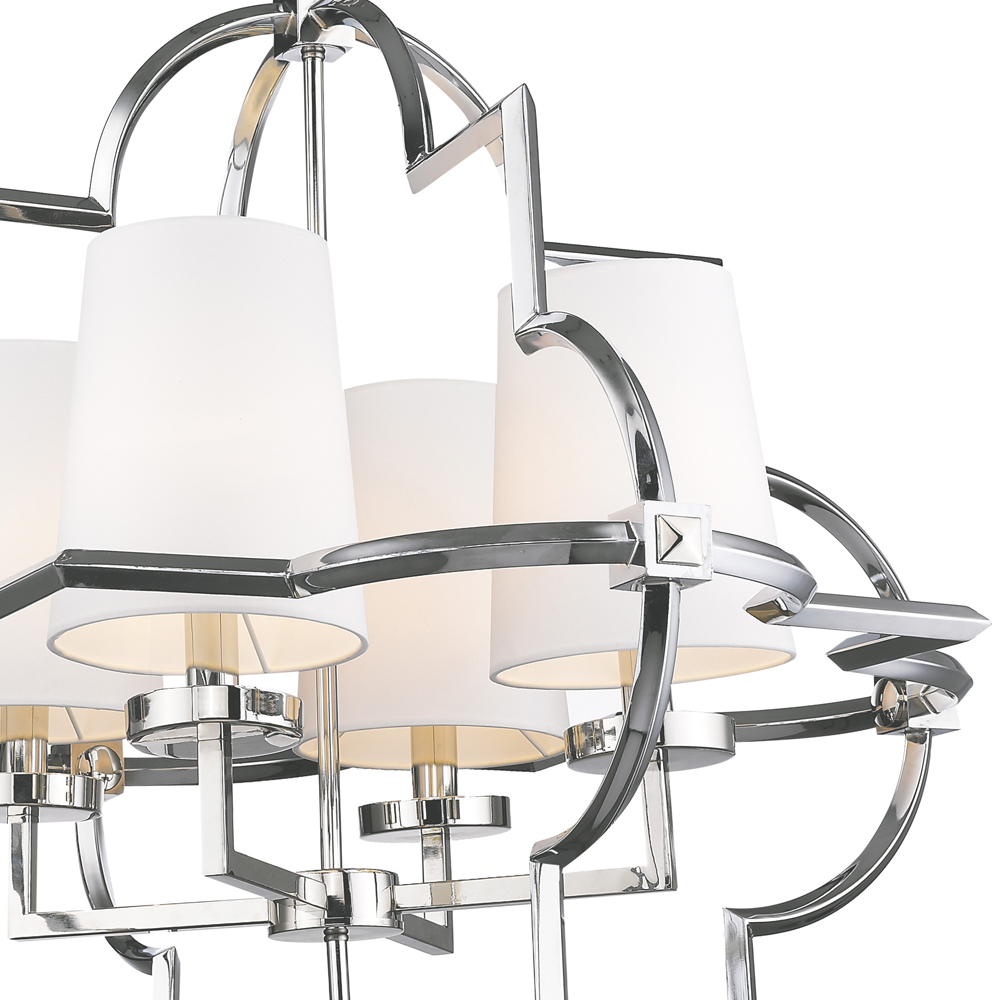 Люстра Delight Collection Mandeville L nickel