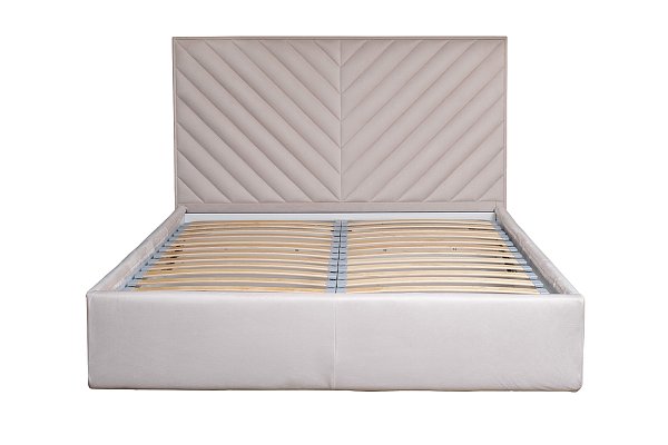 Кровать Milano Basic с подъемным механизмом бежевая Garda Decor MILANO BASIC-160M-Colt002