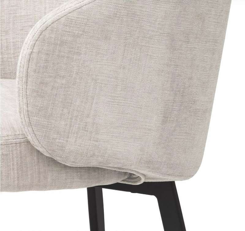 Обеденный стул Eichholtz Lloyd with arm sisley beige set of 2 115992