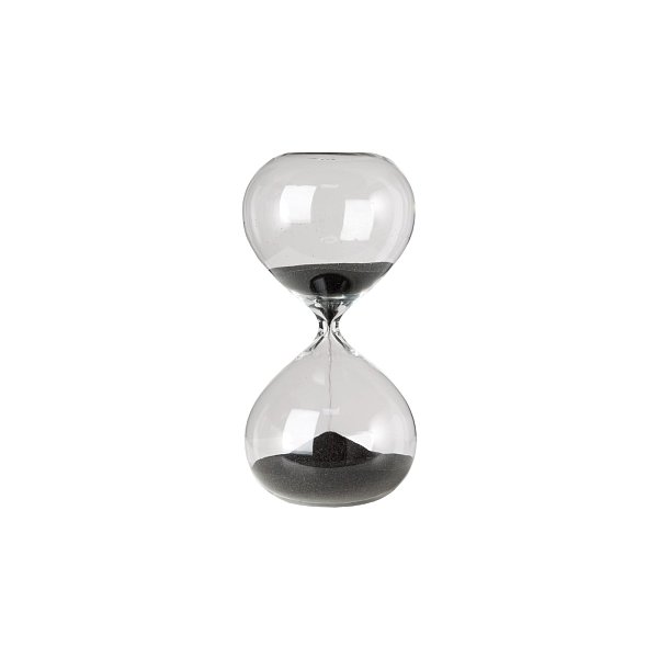 Часы Pols Potten Sandglass ball S black