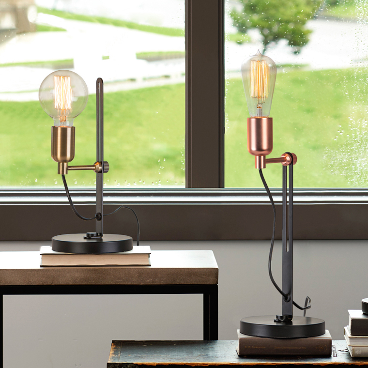 Настольная лампа PULLOUT TAB Bronze by ImperiumLoft