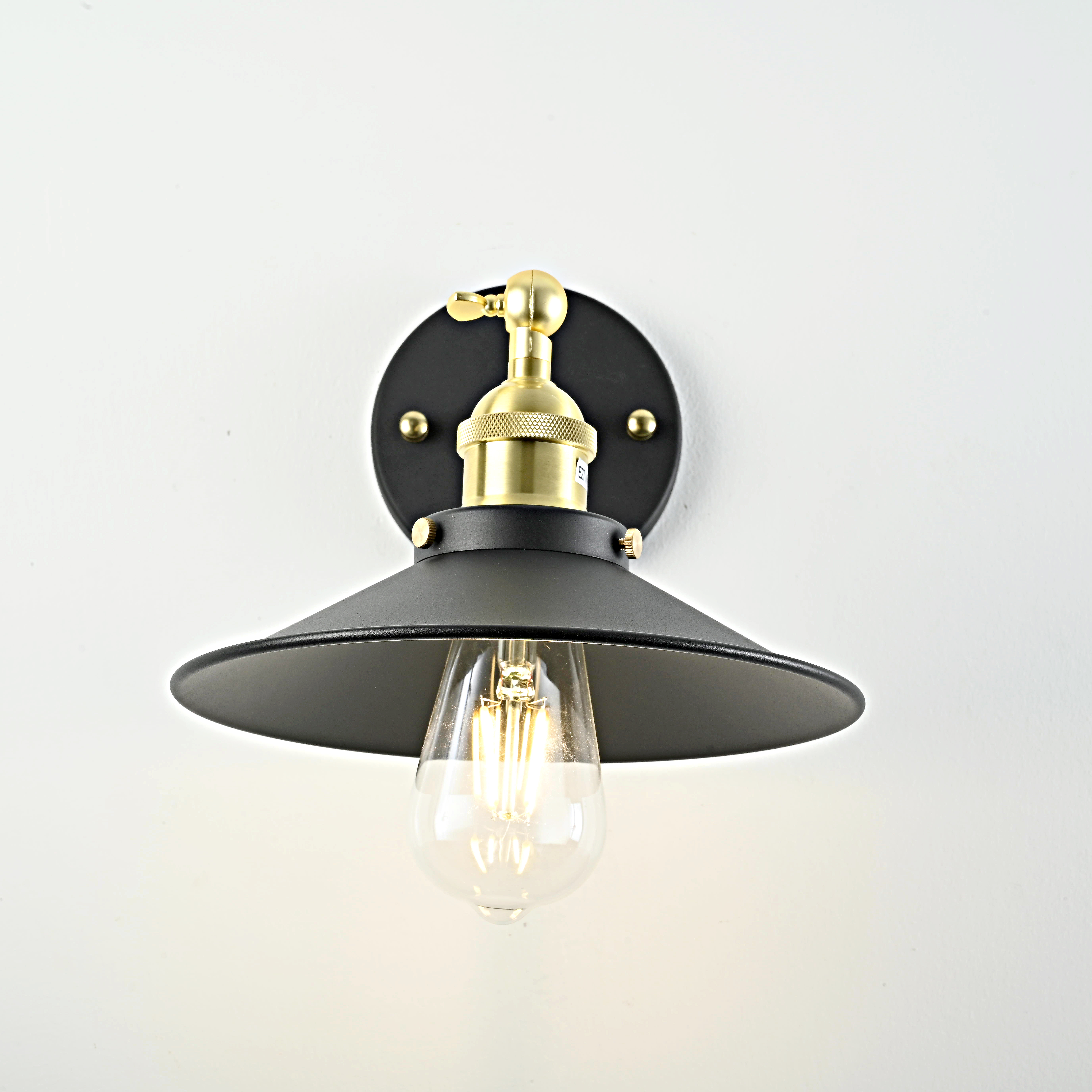 Бра Cone 20Th C.factory Filament By Imperiumloft