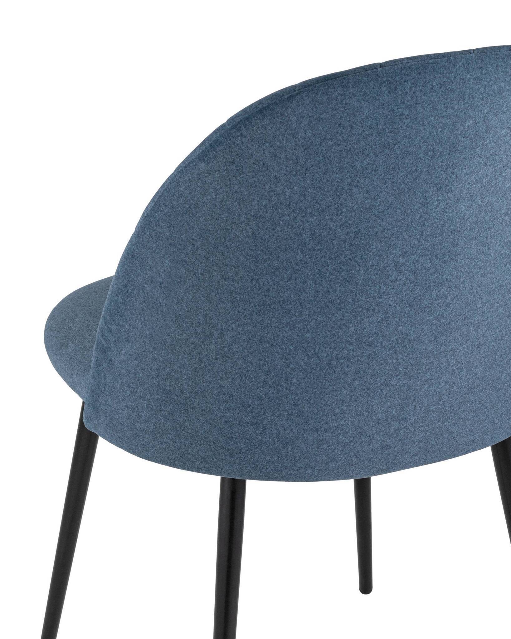 Стул Марсель микровелюр темно-синий Stool Group