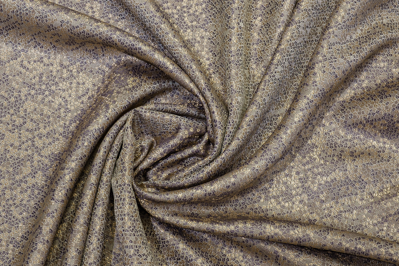 Портьера BARI 275х260см золотая Garda Decor 121GD-TEL05-PORT ZOL