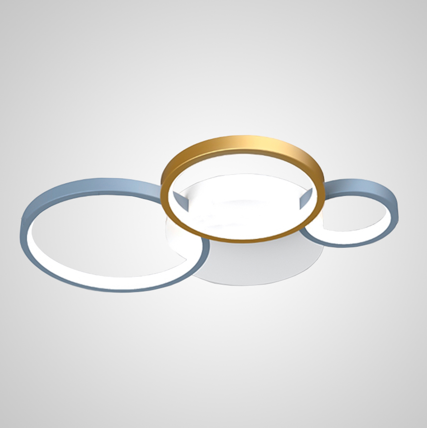 Потолочный светильник ALMA L55 Gray by ImperiumLoft