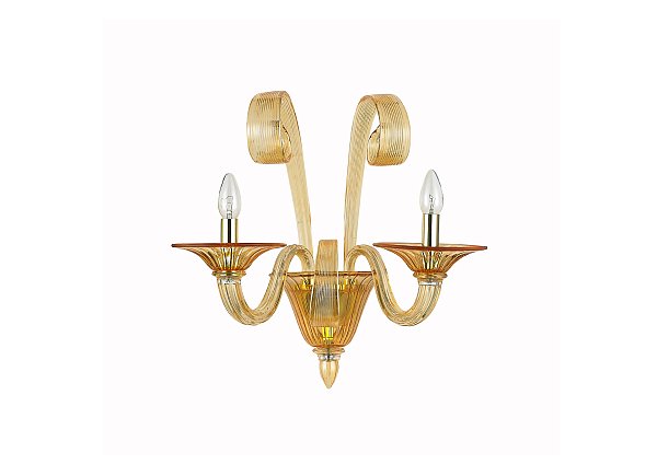 Бра из стекла Donolux W110218/2amber