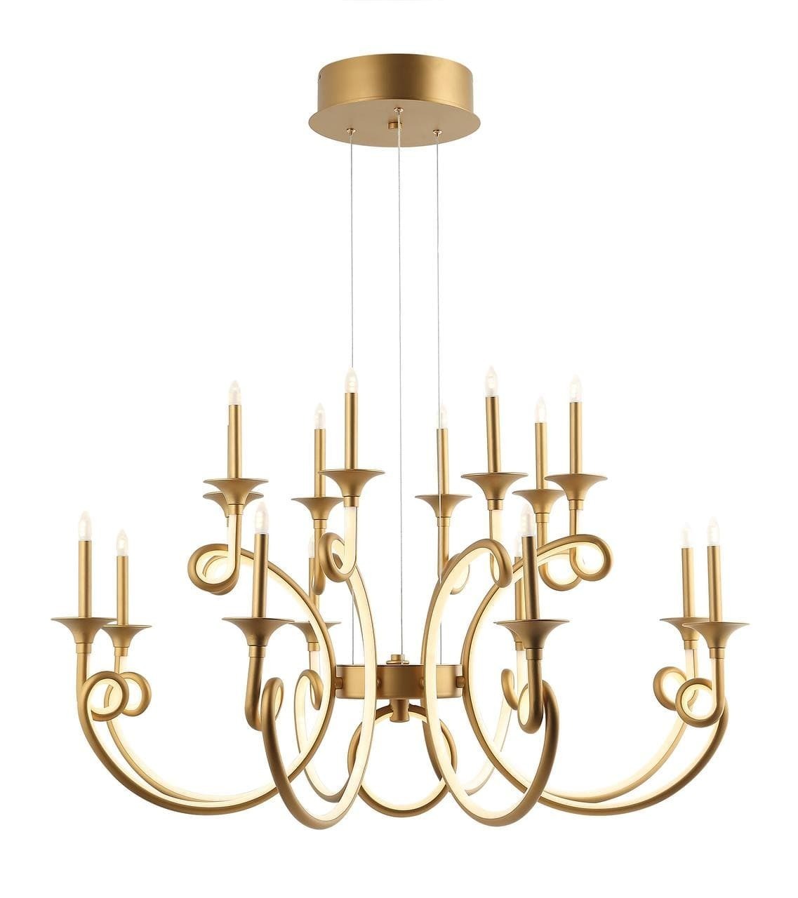 Люстра Milosh tendence 0895CL-12GD