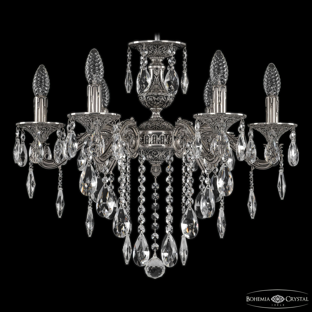 Люстра бронзовая с хрусталём 71202/6/175 B NB