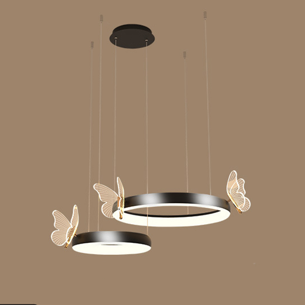 Подвесная люстра BABETTA D С D40+60 Black by ImperiumLoft