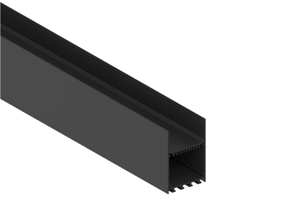 Накладной/подвесной алюминиевый профиль Donolux DN18516RAL9005