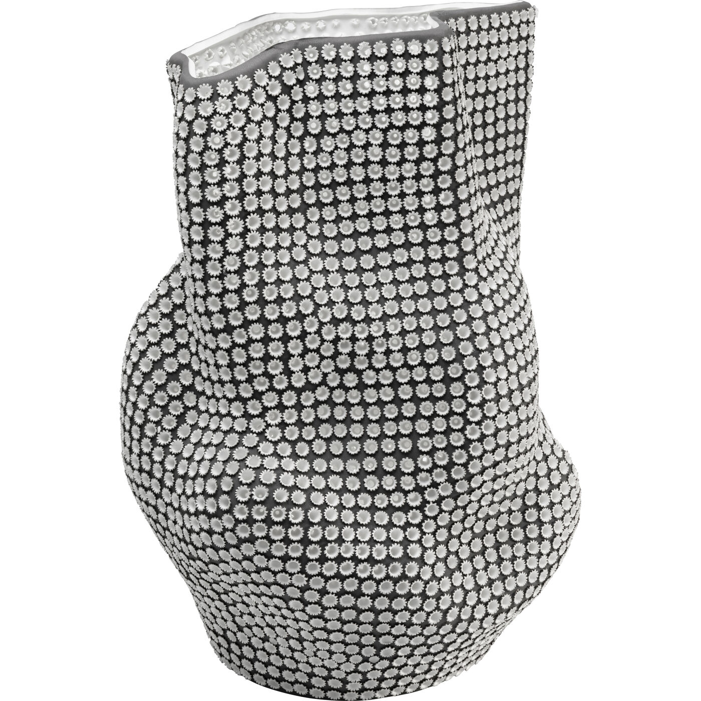 Ваза Anemone Black 43cm KARE 57501