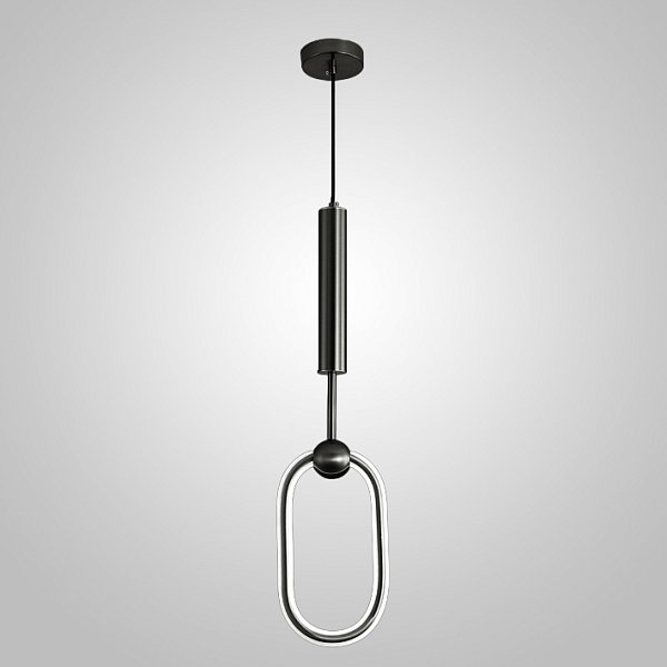Подвесной светильник FINNUR B D22 B Black by ImperiumLoft