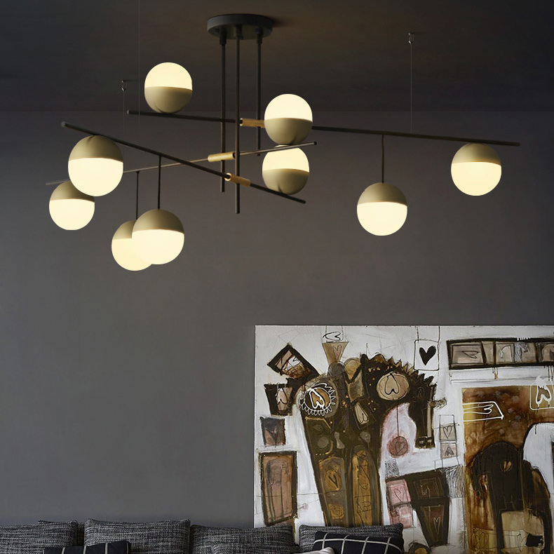 Люстра на штанге TECHNUM L140 by ImperiumLoft