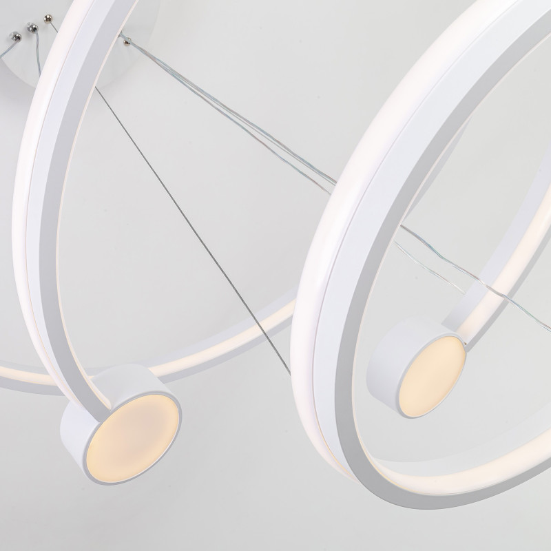 Каскадная люстра LED4U L7100-3 WТ