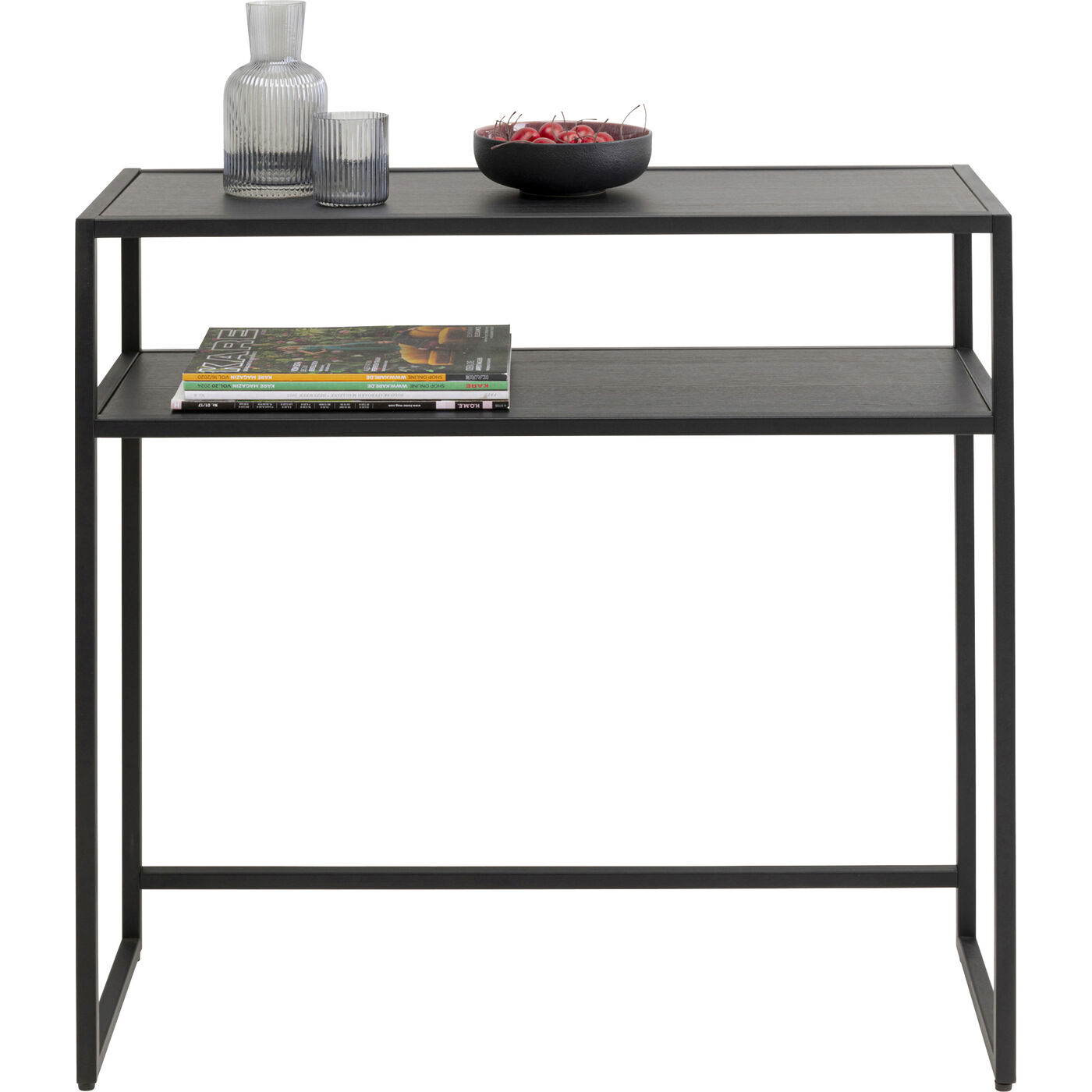 Консоль Loftie Black 80x80cm KARE 70694