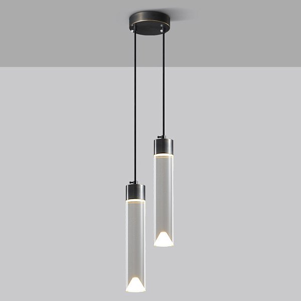 Подвесной светильник SAKRIS DUO Black by ImperiumLoft